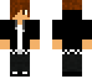 boy skin with no ender eyes on back