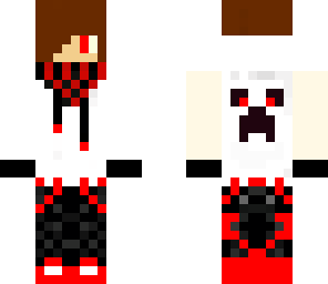 red and white boy