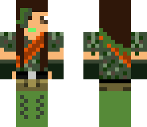 kinda a camo hunter girl