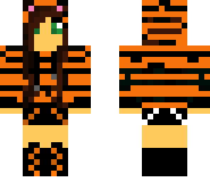 cute tiger girl