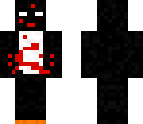 bloody herobrine penguin
