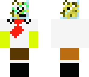 spongebob with water helmet