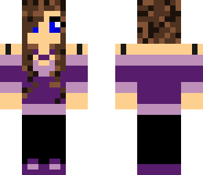 purple lady