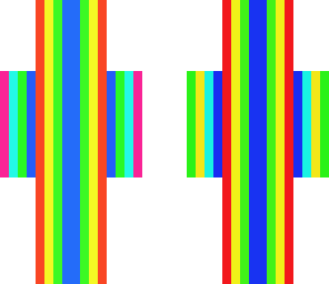 rainbow man