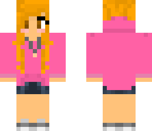 girl in hoodie