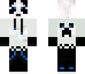 blue panda