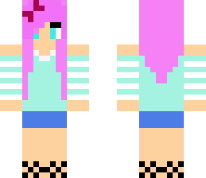cotton candy girl