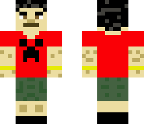red shirt guy