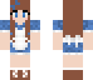 alice with brown hair