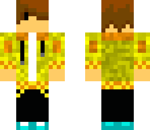 yellow ranger casual skin 2
