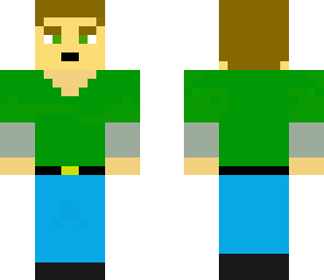 green tshirt teen