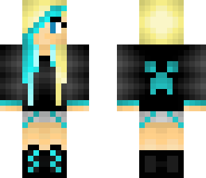 blue creeper girl
