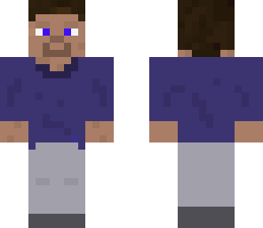 casual player with blue shirt