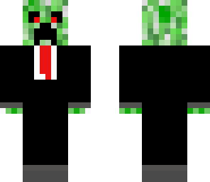 evil creeper in a suit