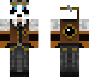 steampunk panda bear