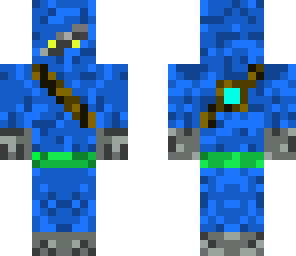 blue skin