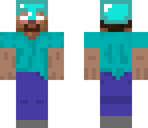 diamond helmet herobrine