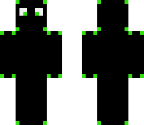 black and green