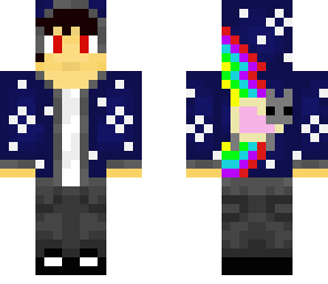 nyan cat guy black hair