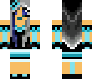 blue goth girl