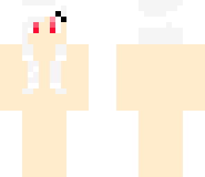 white haired girl base