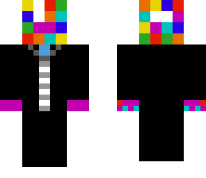 scrambled rubix-cube skin