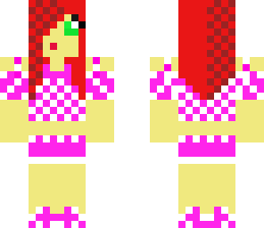 checkered redhead