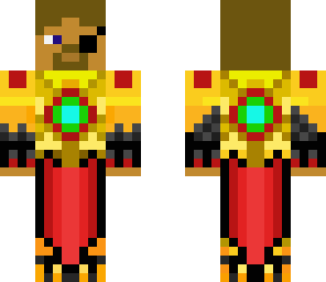 breaded king without hat and cape
