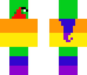 rainbow girl