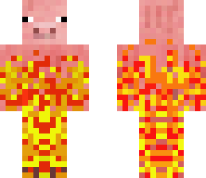 pig on fire