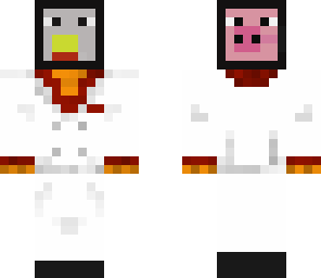 pumpkin with mob cube