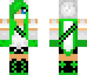 green assassin girl