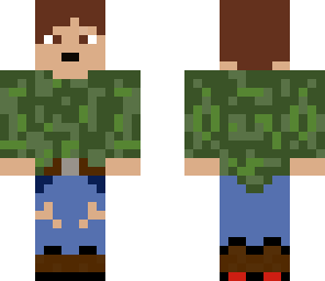 me wearing camo