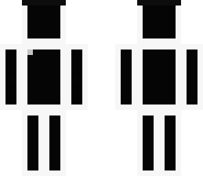 black and white
