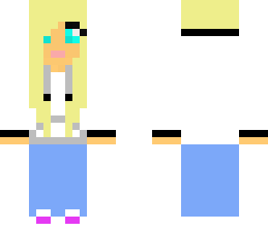 blonde hoodie girl
