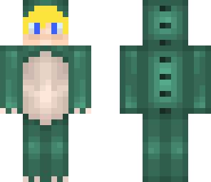 blonde dinosaur boy