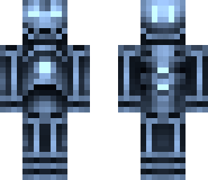 iron man blue