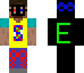 epic enderman steve with glasses