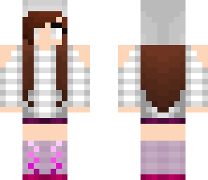 white 'n' pink girl