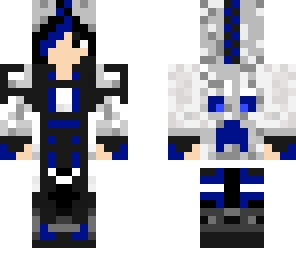 mysterious blue skin