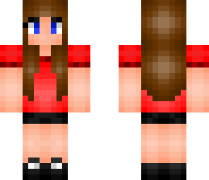 girl with brown hair