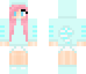cute blue tiger girl