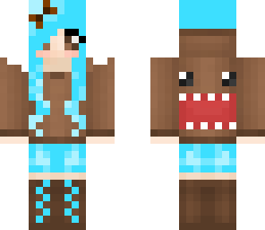 blue domo girl edit