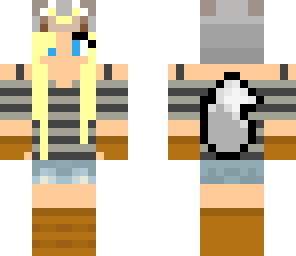 blonde wolf girl