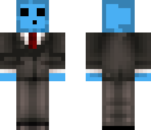 blue slime suit