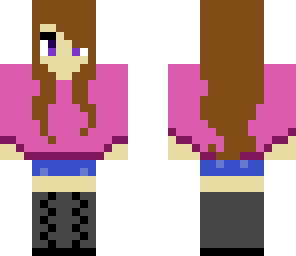 girl in pink poncho