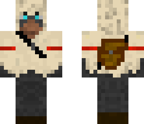 hooded figure
