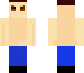 blue jeen man