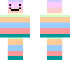 laughing  rainbow skin
