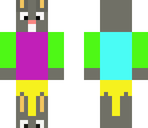 bunny man with shoes